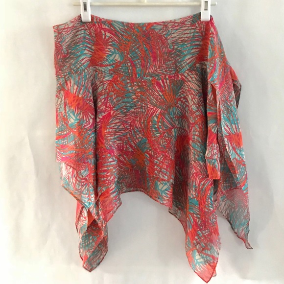 BCBG MaxAzria skirt, size M 100% silk, fully lined - Picture 5 of 10